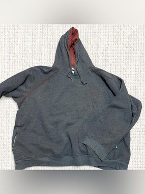 Columbia Grey and Red Hoodie